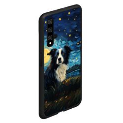 Чехол для Honor 20 Бордер-колли в стиле Ван Гога - фото 2