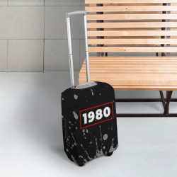 Чехол для чемодана 3D 1980 - в красной рамке на темном - фото 2