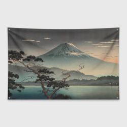 Флаг-баннер Великий вулкан Фудзияма