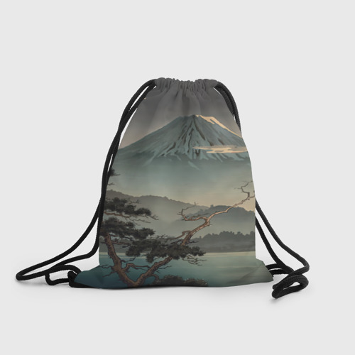 Рюкзак-мешок 3D Великий вулкан Фудзияма