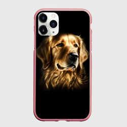 Чехол для iPhone 11 Pro Max матовый Лабрадор ретривер