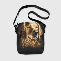 Сумка через плечо 3D Лабрадор ретривер