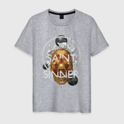 Мужская футболка хлопок Saint Sinner