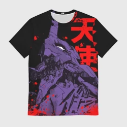 Мужская футболка 3D Евангелион - eva Berserk