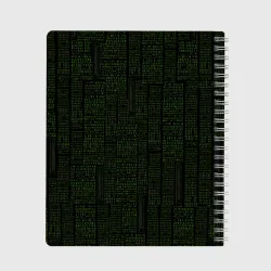 Тетрадь Лев в стиле ASCII-графики - фото 2