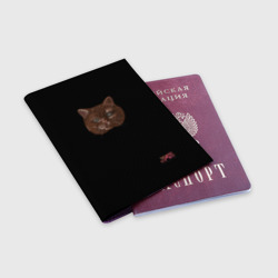 Обложка для паспорта матовая кожа Киллиан Кот - фото 2