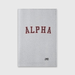 Обложка для паспорта матовая кожа РЛ Alpha