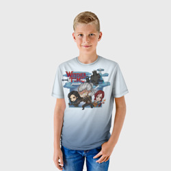 Детская футболка 3D Ведьмак 3 с Йеннифэр и Трисс - фото 2