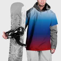 Накидка на куртку 3D Триколор Росии - градиент