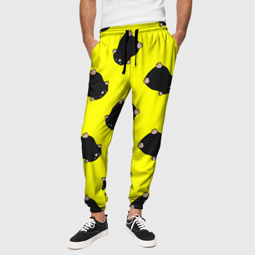 Мужские брюки 3D с принтом Кротовуха, вид сбоку #3
