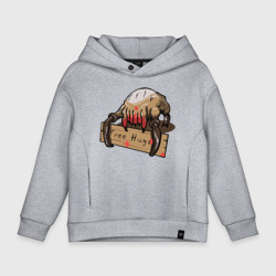 Детское худи Oversize хлопок Hugs from crab