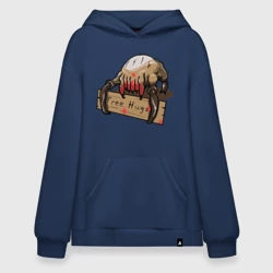 Худи SuperOversize хлопок Hugs from crab