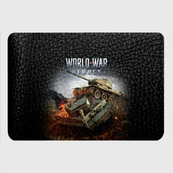 Картхолдер с принтом World War Heroes логотип и танки - фото 2