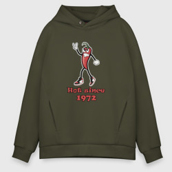 Мужское худи Oversize хлопок Hot since 1972