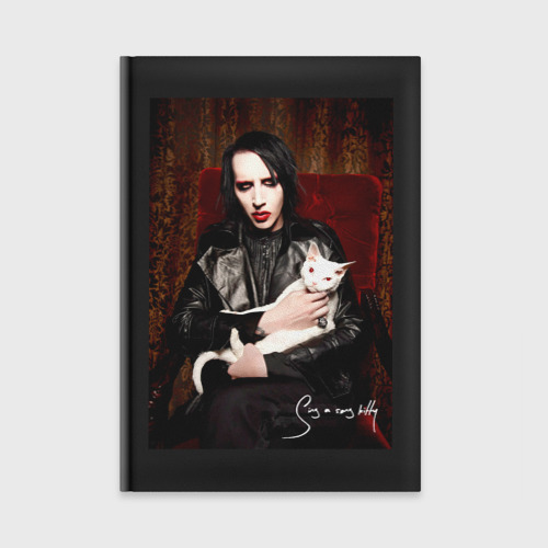 Ежедневник Marilyn Manson - Sing a song kitty