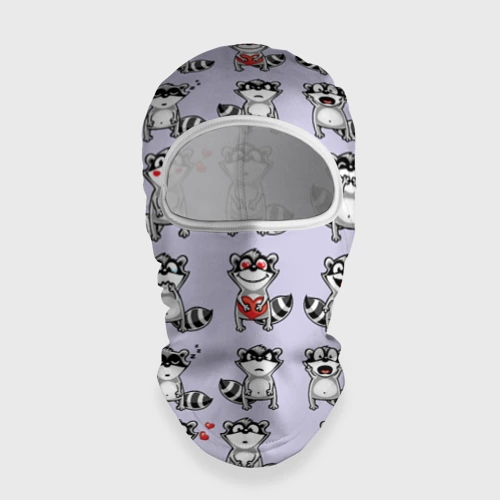 Балаклава 3D Забавные еноты