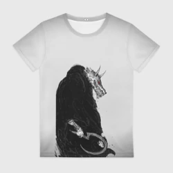 Женская футболка 3D Кот в сапогах: Лобо волк-смерть