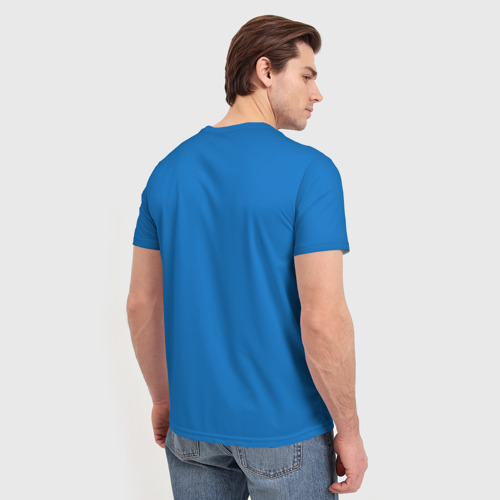 Мужская футболка 3D Рыбак с двумя русалками, цвет 3D печать - фото 4