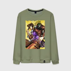 Мужской свитшот хлопок Джотаро Куджо - JoJo Bizarre Adventure
