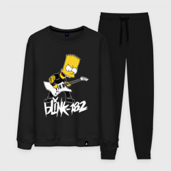 Мужской костюм хлопок Blink 182 Барт Симпсон рокер