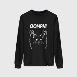 Женский свитшот хлопок Oomph! рок кот