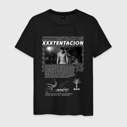 XXXTentacion rapper – Мужская футболка хлопок с принтом купить со скидкой в -20%
