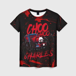 Женская футболка 3D Choo-choo Charles