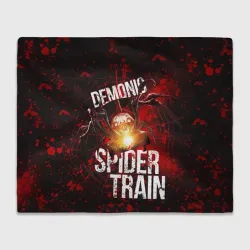 Плед 3D Demonic spider-train