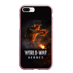 Чехол для iPhone 7Plus/8 Plus матовый World War Heroes Лейтенант