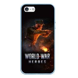 Чехол для iPhone 5/5S матовый World War Heroes Лейтенант