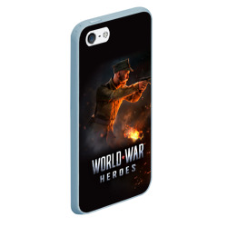 Чехол для iPhone 5/5S матовый World War Heroes Лейтенант - фото 2