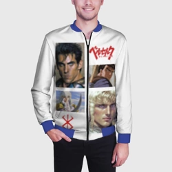 Мужской бомбер 3D Оуэн Уилсон и Бен Стиллер в аниме Берсерк - фото 2