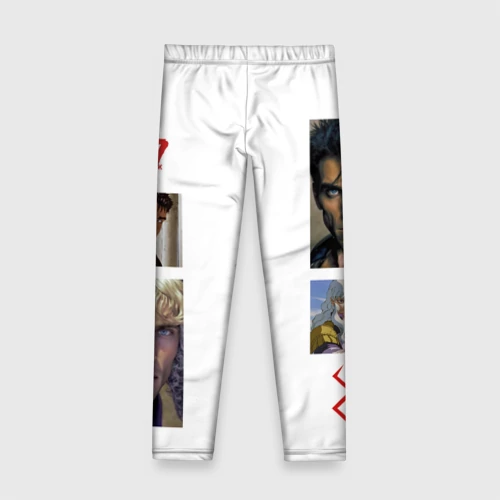 Детские леггинсы 3D Оуэн Уилсон и Бен Стиллер в аниме Берсерк - фото 2