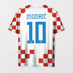 Мужская футболка 3D Лука Модрич форма сборной Хорватии