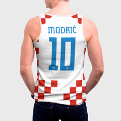 Мужская майка 3D Лука Модрич форма сборной Хорватии - фото 2