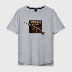 Мужская футболка хлопок Oversize World War Heroes оружие Medusa