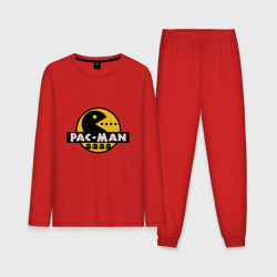 Мужская пижама с лонгсливом хлопок Pac-man game