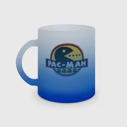 Кружка матовая стеклянная Pac-man game