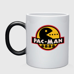 Кружка хамелеон Pac-man game