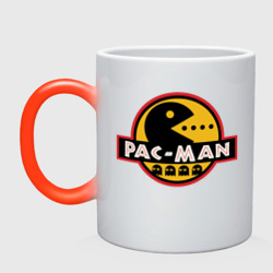 Кружка хамелеон Pac-man game