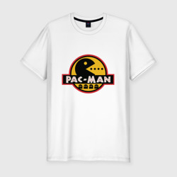 Мужская футболка хлопок Slim Pac-man game