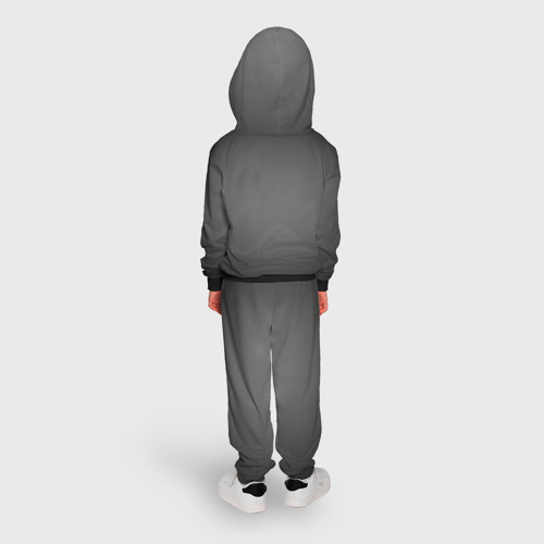 Детский костюм с толстовкой 3D Капибарин в красном кафтане, цвет черный - фото 4