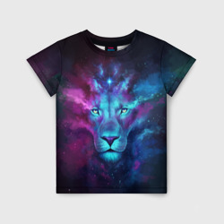 Детская футболка 3D Дух льва