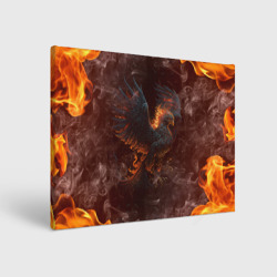 Холст прямоугольный Fire Phoenix