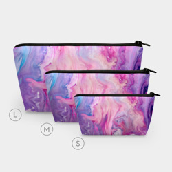 Косметичка 3D Разлитая смешанная краска - фото 2