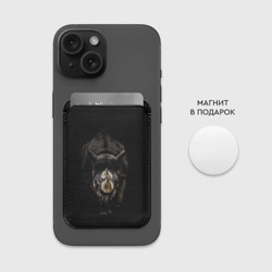 Картхолдер Magsafe магнитный Мощный носорог - фото 2