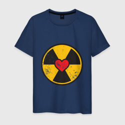 Мужская футболка хлопок Радиация любви