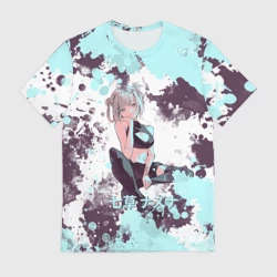 Мужская футболка 3D Милая Надзуна Нанакуса арт