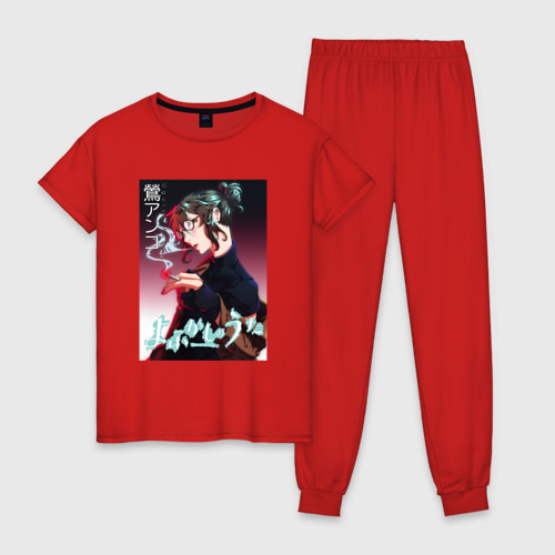 Женская пижама хлопок Anko Uguisu, цвет красный