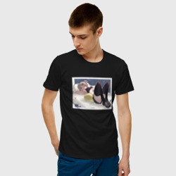 Мужская футболка хлопок Надзуна в кроватке - фото 2
